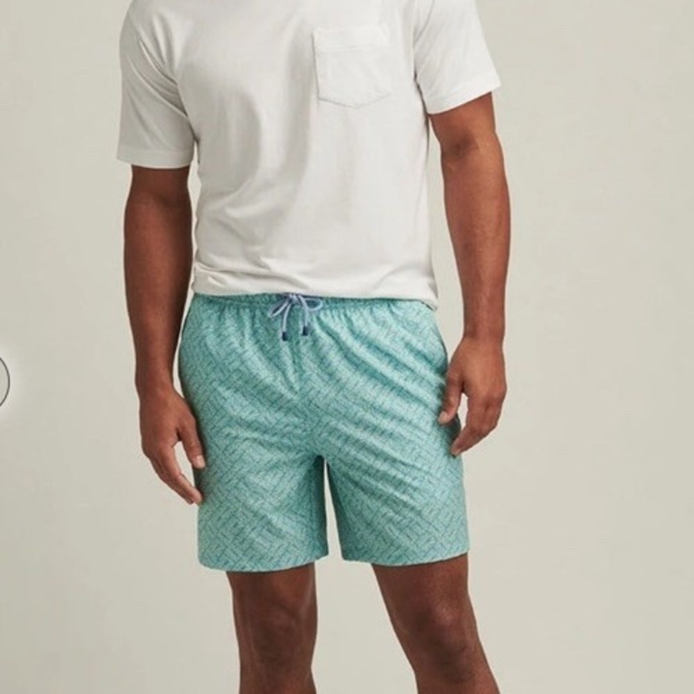 Peter Millar Ivy Swim Trunk New w/ Koozie XXL